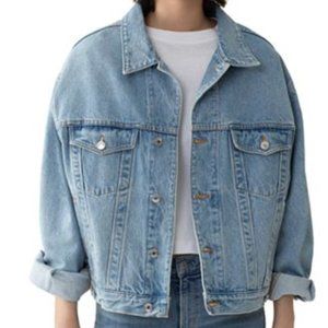 AGOLDE Charli oversized denim jacket new with tags